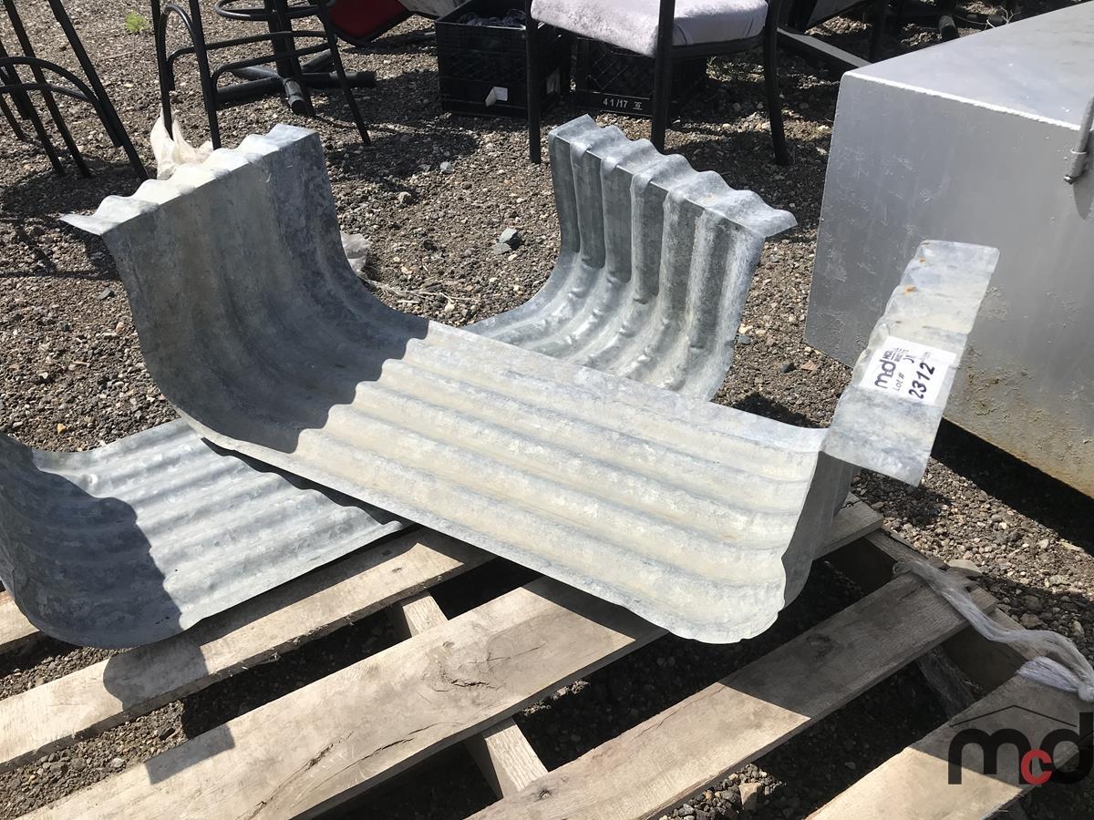 (2) Corrugated Window Wells